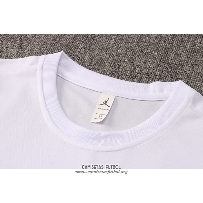 Chandal del Paris Saint-Germain Manga Corta 2021/2022 Blanco